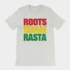 Roots Reggae Rasta Cracked Grey