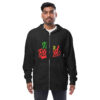 unisex-fleece-zip-up-hoodie-black-front-62e192627d72e.jpg